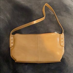 Steve Madden brown leather shoulder bag 👝